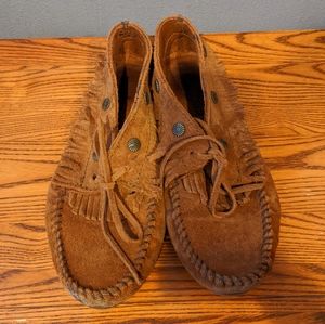 Minnetonka Fringe Bootie